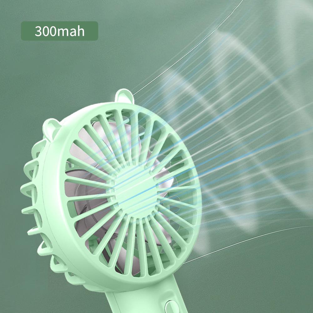 Handheld Mini Fan Portable Pocket Fan USB Charging Fan Rechargable Summer Cooling Fan for Home Outdoor Office