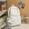 Schoolbag New Large-capacity Student Schoolbag Female Cute Small Fresh Cartoon Backpack Casual Star Girl Student Backpack