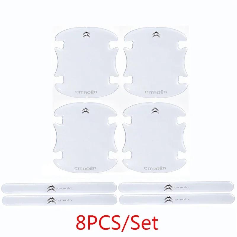 

Car Door Handle Bowl Protective Stickers Decals Cover for Citroen C1 C2 C3 C4 C4L C5 Berlingo Jumpy C4 Picasso Saxo Xsara DS3