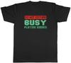 Do Not Disturb Mens T-Shirt Busy Playing Sudoku Funny Unisex Tee Gift