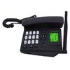 Wireless Desktop Phone 2G Fixed Cordless Landline Phone with 2.4 Inch Display FM Radio Alarm Clock Caller ID Built in