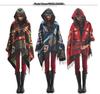 Bohemian Ethnic Hooded Cape Shawl - Women's Autumn/Winter Yunnan & Korean Style