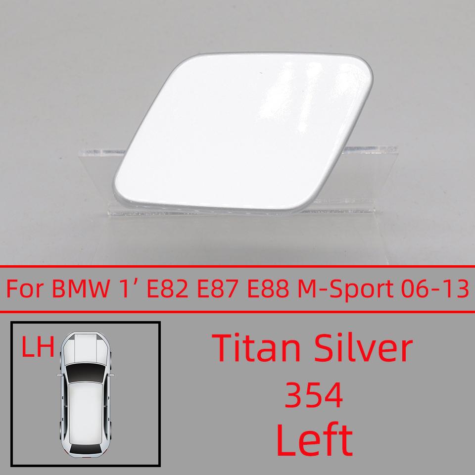 For BMW 1 Series E81 E82 E87 E88 LCI M SPORT 2005-2013 Front Headlight Headlamp Washer Nozzle Cover Cap 61677837431 61677837432