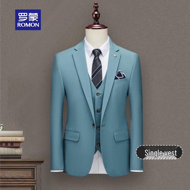 Romon Men s Slim Fit Business Suit Set 38