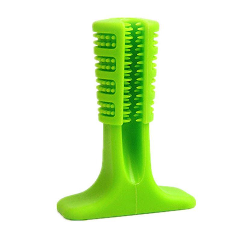 

Worlds Stick Brushing Most Effective Toothbrush For Dogs Oralcare Pets зелений