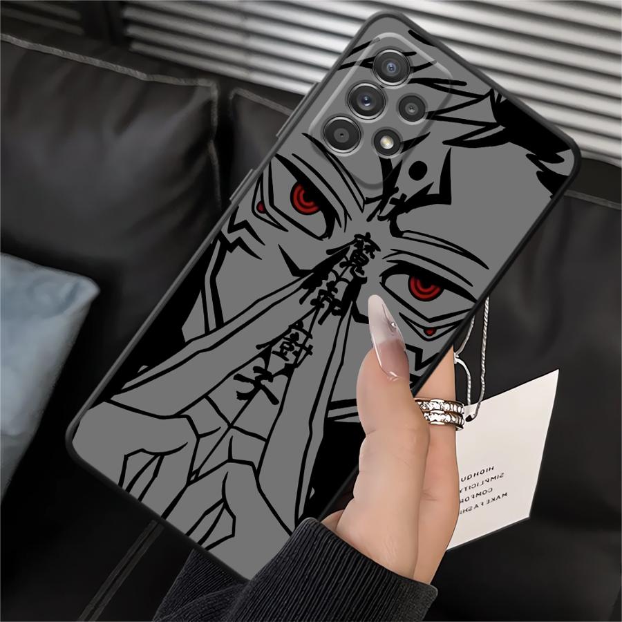 Soft Back Phone Cover Case for Samsung Galaxy A10 A20 Note 20 Ultra 9 10 A05 A03 A01 A02 A04 A06 A30 A40 A50 A70 Anime J-ujutsu