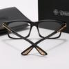 New Square Large Frame Optical Glasses Men's and Women's Fashionable High-definition Anti Blue Light  Anti-radiation Glasses