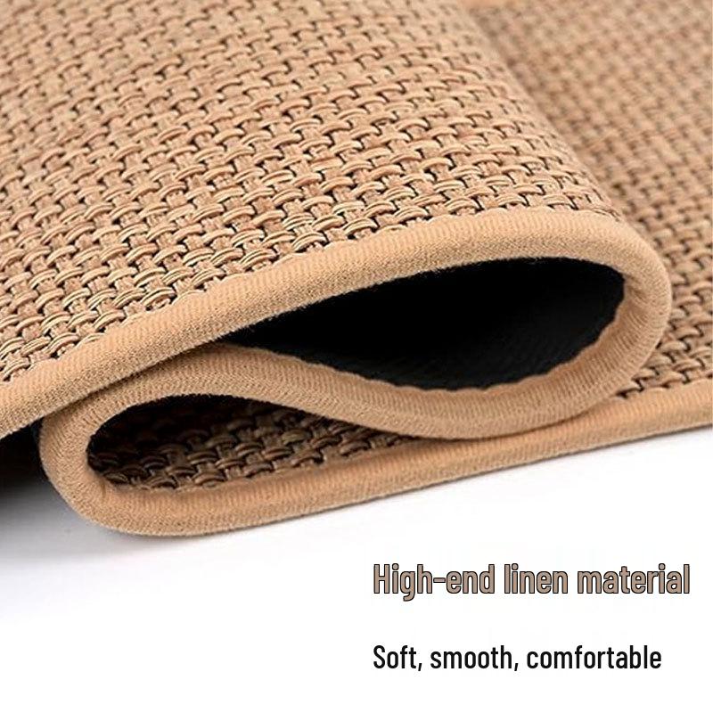 Leinen Rutschfeste Treppenmatte - Anpassbare Fußmatte für Hauseingänge