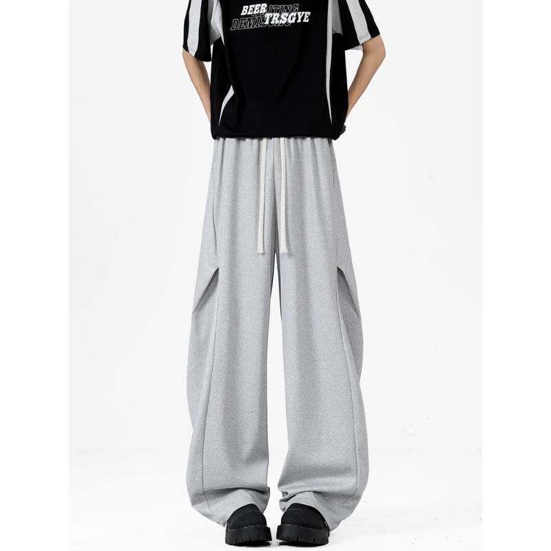 

Мужские летние новые повседневные свободные прямые брюки дизайн однотонные модные повседневные брюки 3XL