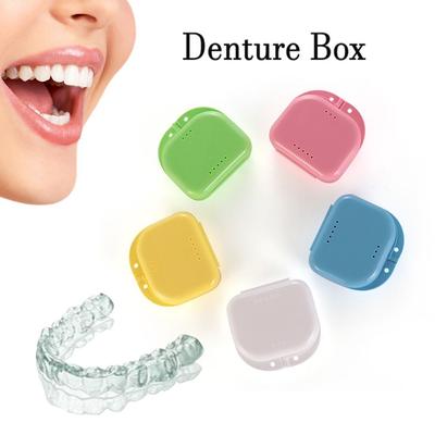 Supplies Tray Dental Appliance Mouth Guard Container Denture Storage Box Oral Hygiene Braces Case