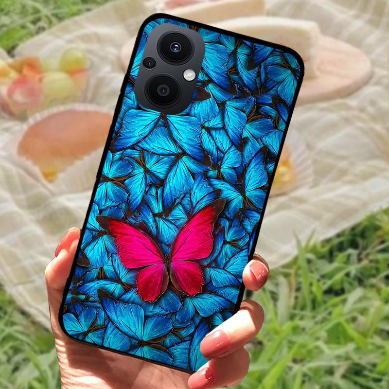 Case For OPPO Reno 7 8 Lite 5G Covers Soft Silicon Lion Wolf TPU Phone Cover for Oppo Reno7 Z 5G Reno 7Z 7Lite Cases Cool Marble