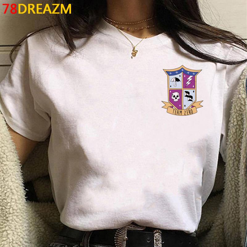 the Umbrella Academy top tees female graphic tees Women 2020 couple clothes casual vintage top tees aesthetic S