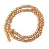 3/4/6/8/10mm Faceted Crystal Beads Gold Brown AB Glass Loose Beads For DIY Jewelry Making Handmade Bracelet Necklace Accessories