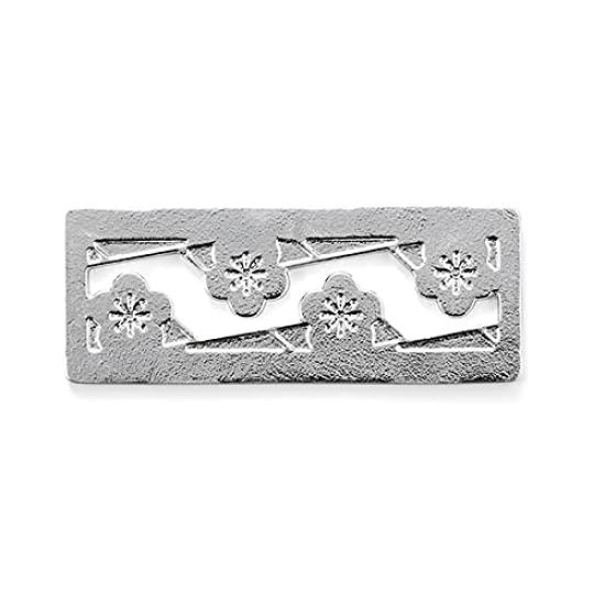 

Nousaku Cutlery Rest Auspicious Crest Plum 600043 - - [100% Tin]
