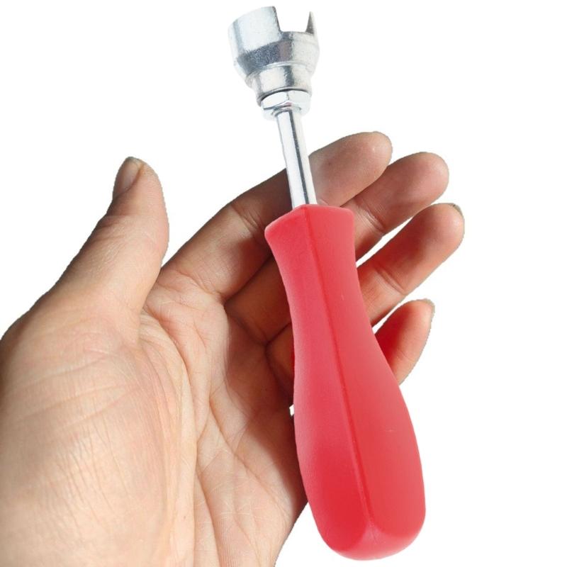Universal Brake Spring Compressor Tool with Plastic Handle Brake Shoe Installer Tool 145mm for Car Drum Brake Repair