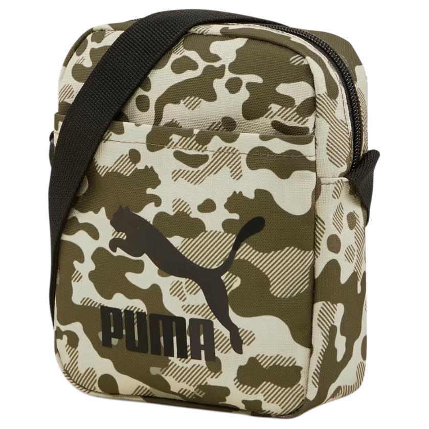 New PUMA Fabric Shoulder Bag, Crossbody Bag Regular Unisex Moss Green 078816-02
