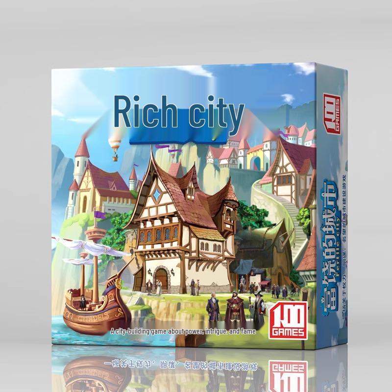 Rich City Enhanced Edition: Classic Adult Multiplayer Board Game