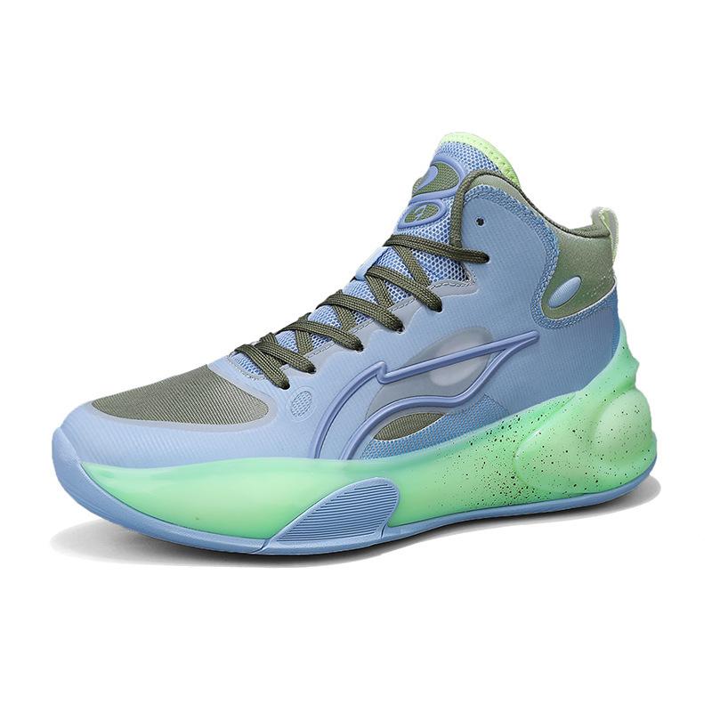 

Баскетбольные кроссовки Yushuai 17 с высоким верхом, кроссовки для реальных соревнований, студенческие, для улицы, легкие спортивные кроссовки для бега, мужские 45