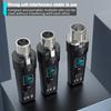 1 Set 2.4G Wireless Microphone System Wireless XLR Transmitter Receiver For Musicians & Mixers  Microphones