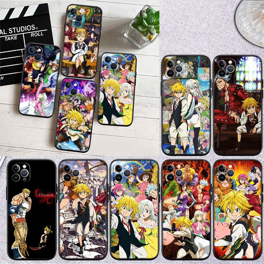 BF91 S-Seven D-Deadly Sin Soft Shell Phone Case for iPhone SE X XS XR 11 16E 17 Pro Max Air 8 7 6 6s Plus