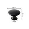 1 pc Round Cabinet Knobs Mini Knob Cabinet Handles Metal Drawer Hand Pulls Kitchen Cabinet Door Wardrobe Handles Hardware