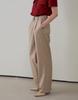 GIEMAR Straight Fit Slacks Beige