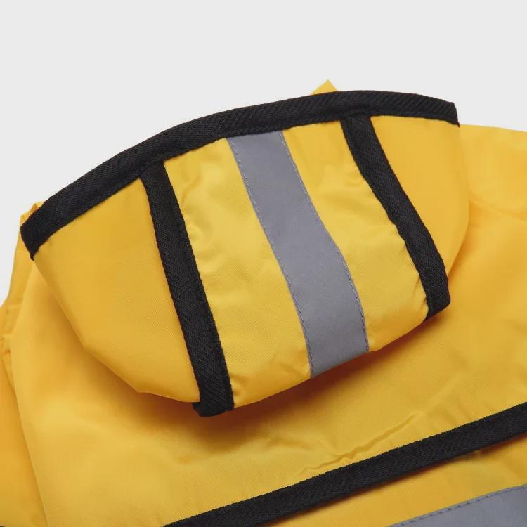 Pelerină de ploaie reflectorizantă pentru câini de rasă mică - Bichon, Teddy și alții, îmbrăcăminte universală pentru animale de companie pentru toate cele patru sezoane