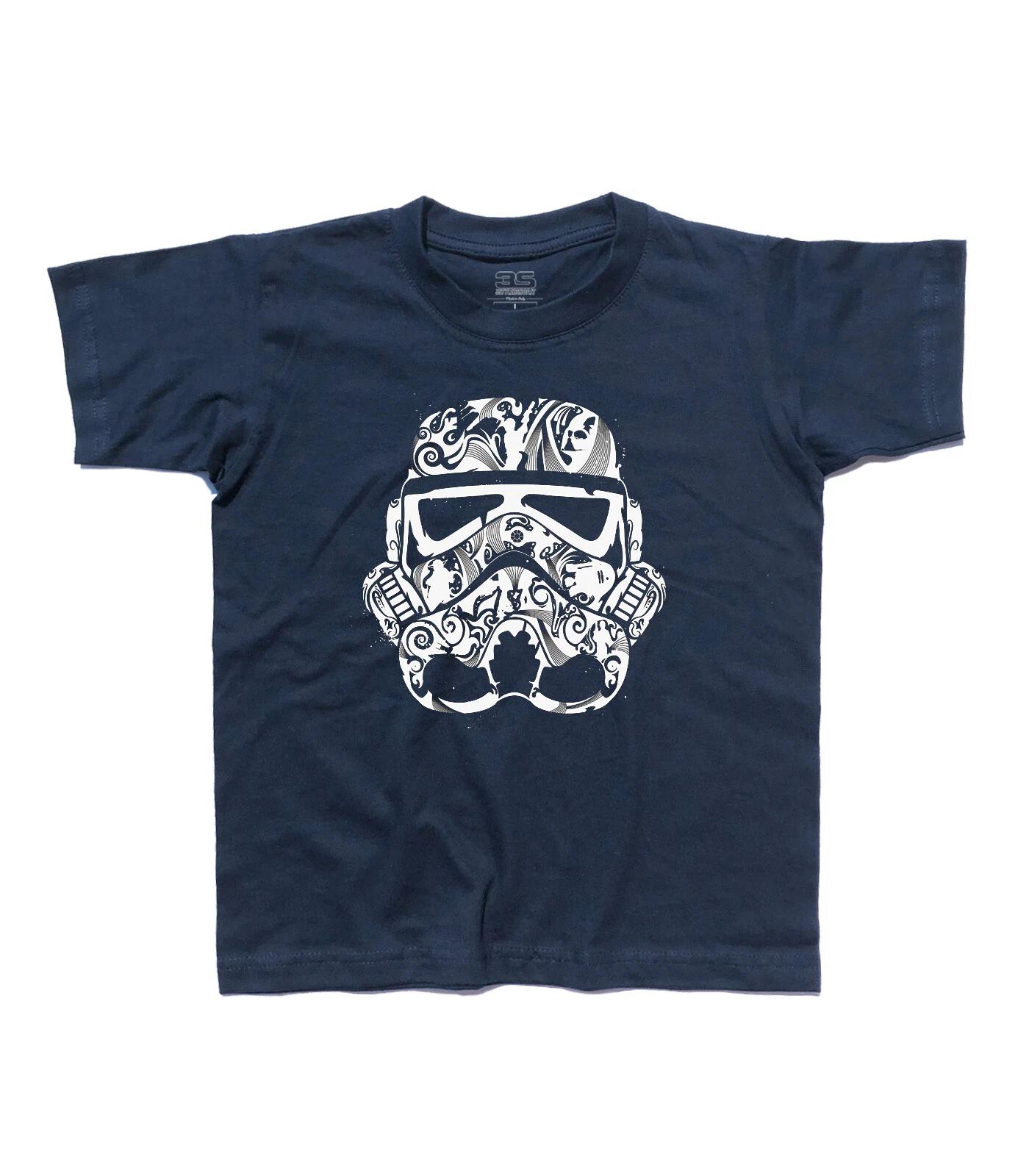 T-Shirt Child Helmet Stormtrooper Clone Trooper 110