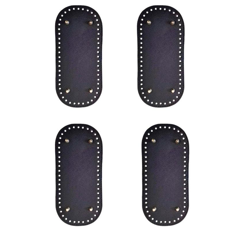 4Pcs/Set 22* 10cm DIY Hand-Woven Bag Bottom Set Pu Bag Accessories Bottom Plate