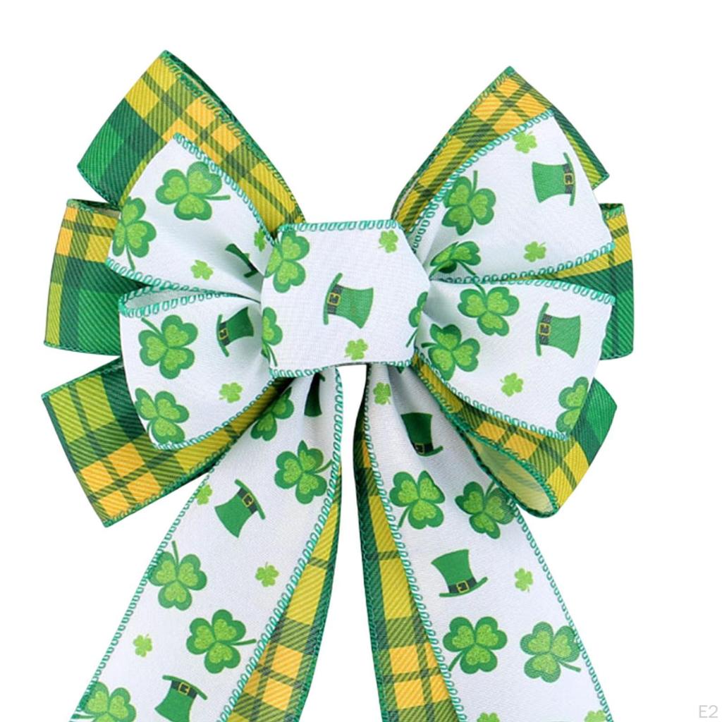 Crown From Saint-with Irish St. 'S Decor Polyester Outdoor Bowknot Tree Facing for Wall