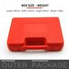 Gasoline Engine Compression Tester Dual Gauge Leakage Detector Kit with Red Case Car Cylinder Leak Down Tester TU-21