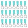 100PCS Pre Insulated Terminal Ring Copper Crimp Connectors for AWG12?10 Electrical Wire RV5.5?6