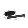 Stainless Steel Paper Towel Holder, Self-adhesive Kitchen, Paper Roll Holder, Bathroom, Non-punched, Extended Storage Shelf