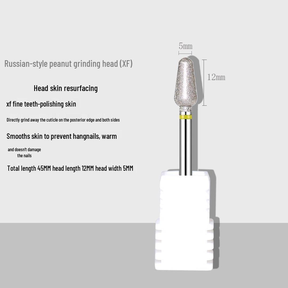 Diamond Nail Head Set for Cuticle & Nail Pre-Treatment and Removal