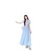 Summer New Kumik Style POLO Collar Strap Short-sleeved Dress Women's Niche Design Sense Thin Dress