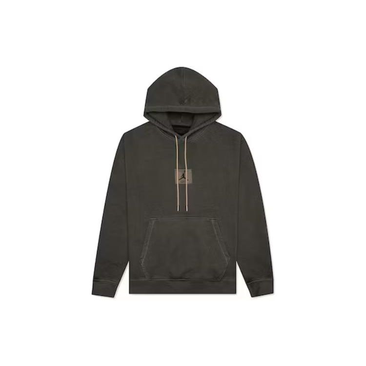 

Jordan Flight Heritage Washed Fleece Hoodie Black Men Streetwear DA9789-010