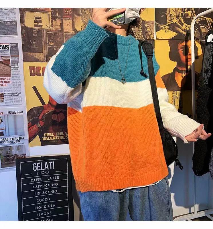 Men's Trendy 2021 Winter Round Neck Knit Sweater