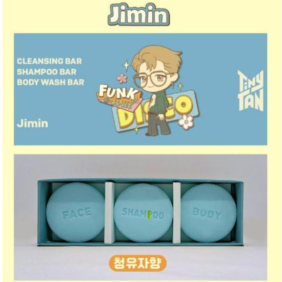 

Дорожный набор BTS TinyTAN (Набор из 3 предметов) Очищающее мыло, Шампунь-мыло, Гель для душа – вариант 4 #4.