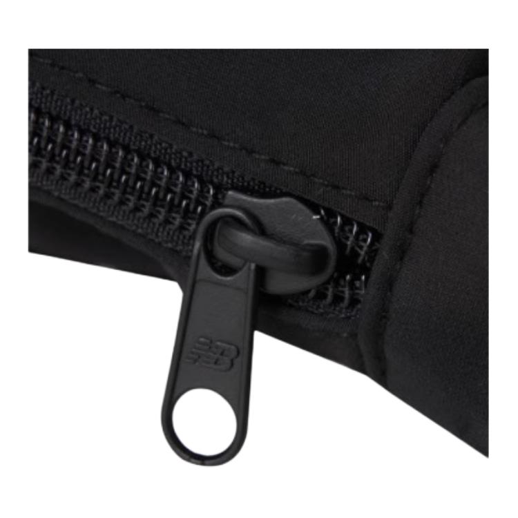 New New Balance Fabric Shoulder Bag, Crossbody Bag Unisex Black LAB52402BK