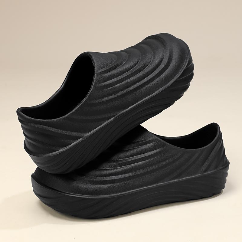 Chef s Shoes Men Slippers Men s Baotou Hole Shoes Cool Slippers Slippers Casual Flats Loafers Slippers Men s Shoes 40-41