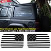 USA Flag Window Decal For Jeep Wrangler JL  2018+ Rear Window Sticker Accessorie