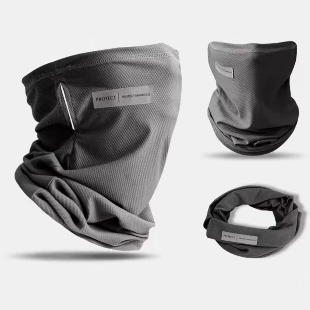 Outdoor Ice Silk Mask Scarf Summer Sunscreen Neck Wrap New Ice Silk Face Cover  for Men Women