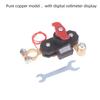 Automobile Battery Disconnect Switch Bidirectional Joint Rotatable Power Cut Off Easy Use for Truck RV Anti Theft Application