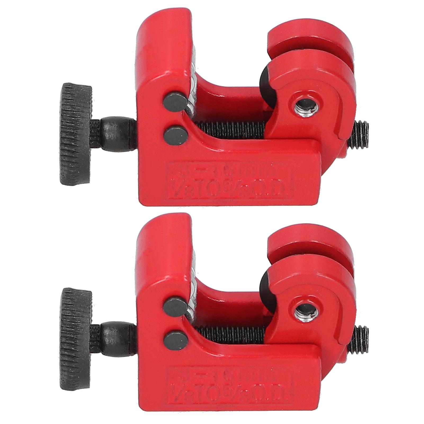 

2 шт. Мини-труборез для медных, алюминиевых, железных, металлических труб, красный 316мм КТ127A