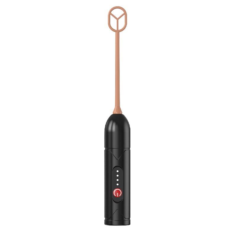 

Handheld Electric Mixer Coffee Whisk Portable Rechargeable Electric Blender for Latte, Cappuccino, Hot Chocolate, Egg чорний