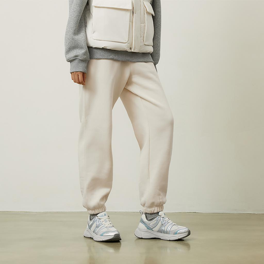 New MLB Basic Collection Basic Boston Red Sox 24FW Knitted Sports Pants Unisex Dark Cream 3APTB0646-43CRD