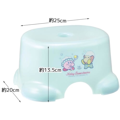 Skater Children's Bath Chair Bath Chair Kirby of the Stars Width 25 x Depth 20 x Height 13.5 cm BS24N-A