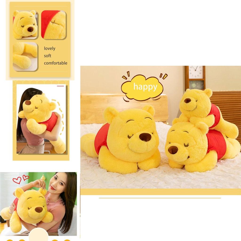 Large Cute Winnie-pu-pu Teddy Bear Plush Toy For Sleeping And Sofa Decoration