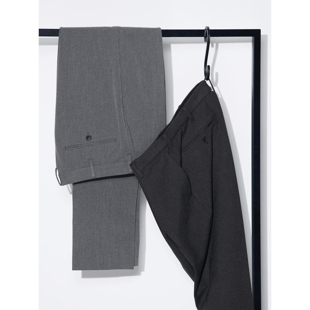 Uniqlo Heattech Smart Pants  Leg Length 76cm  Houndstooth