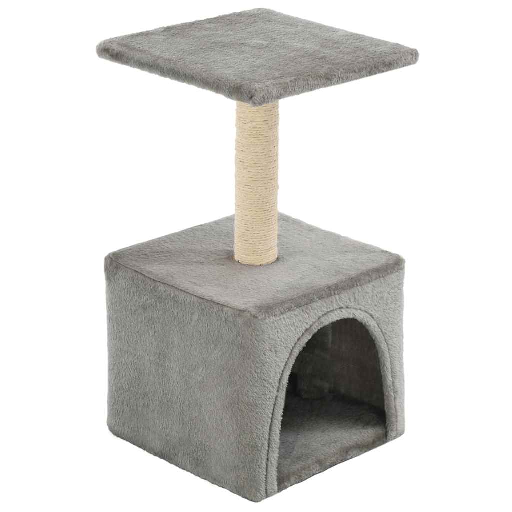 Cat Scratching Post with Sisal 55 cm Grey
